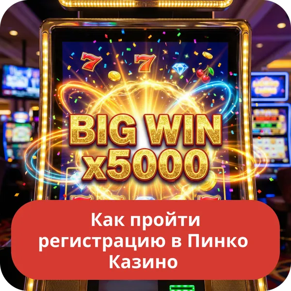 Как пройти регистрацию в Пинко Казино
