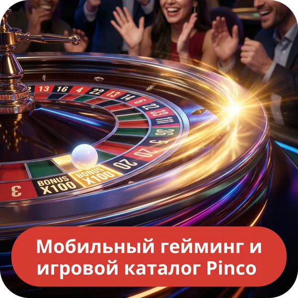 Мобильный гейминг и игровой каталог Pinco